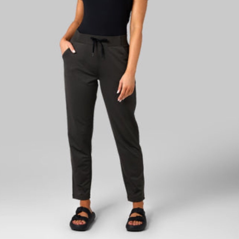 32 Degrees Women’s Ultra Comfy Everyday Joggers Workout Pant Plus Size XXL Black